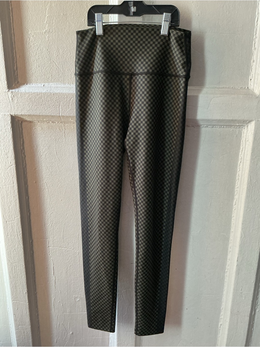 Splits59 Black and Brown Checker Leggings